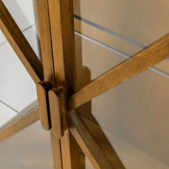 Retro Vitrine Kella Mangolzholz breit Natur-WOOOD Sale