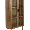Retro Vitrine Schrank Yaz Oval Sprossenverglasung-Vintagehaus Clearance