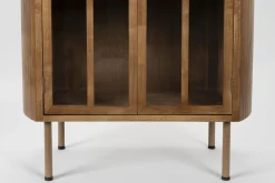 Retro Vitrine Schrank Yaz Oval Sprossenverglasung-Vintagehaus Clearance