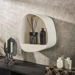 Retro Wandregale 3er Set Stone Tropfenform Marmor-Komposit-Vintagehaus Hot