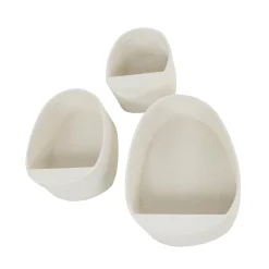 Retro Wandregale 3er Set Stone Tropfenform Marmor-Komposit-Vintagehaus Hot