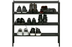 Schuhregal Industrial Ferro Metall Schwarz 40-WOOOD