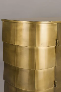 Sideboard Hanna Metall Gold Art Déco - Altgold-DutchBone Sale