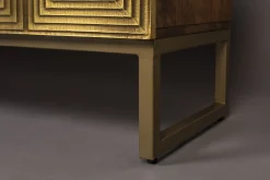 Sideboard TV-Board Volan Gold Art Deco 140-DutchBone Hot