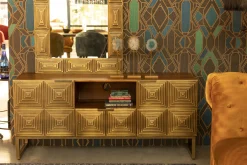 Sideboard TV-Board Volan Gold Art Deco 140-DutchBone Hot