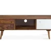 Sideboard Vintage Oslo TV Board Sheesham Massivholz 140-Vintagehaus Discount