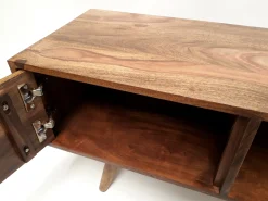 Sideboard Vintage Oslo TV Board Sheesham Massivholz 140-Vintagehaus Discount