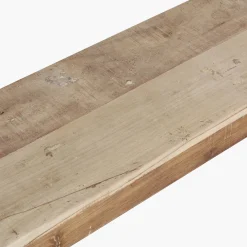 Sitzbank Outdoorbank Esstischbank Vintage Klappbar Limewash 160 cm-Raw Materials Sale