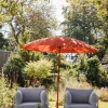Sonnenschirm Sunbrella Sunshine mit Standfuß Marsala-Zuiver Clearance