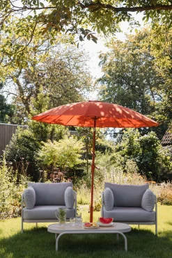 Sonnenschirm Sunbrella Sunshine mit Standfuß Marsala-Zuiver Clearance