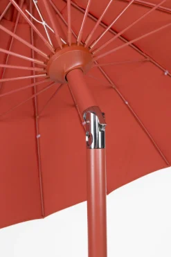 Sonnenschirm Sunbrella Sunshine mit Standfuß Marsala-Zuiver Clearance