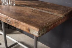 Stehtisch Bartisch Factory Vintage Recyceltes Holz 170/60/8-Raw Materials New