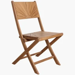 Teakholz Outdoor Stuhl Klappstuhl Sunset-Raw Materials Clearance