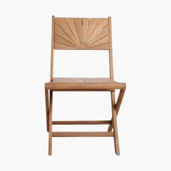 Teakholz Outdoor Stuhl Klappstuhl Sunset-Raw Materials Clearance