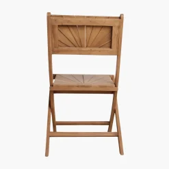 Teakholz Outdoor Stuhl Klappstuhl Sunset-Raw Materials Clearance