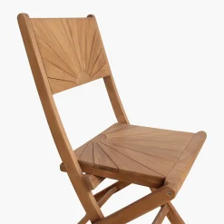 Teakholz Outdoor Stuhl Klappstuhl Sunset-Raw Materials Clearance