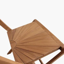 Teakholz Outdoor Stuhl Klappstuhl Sunset-Raw Materials Clearance