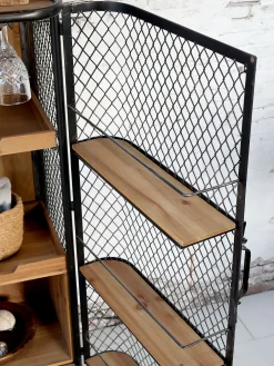 Vintage Barwagen Barschrank Barclay Industrial Räder-Chic Antique Outlet