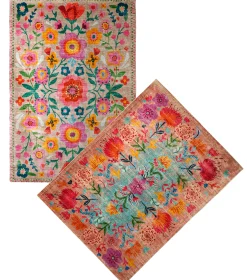 Vintage Boho Teppich Fiore 160 x 230 cm-Vintagehaus Online