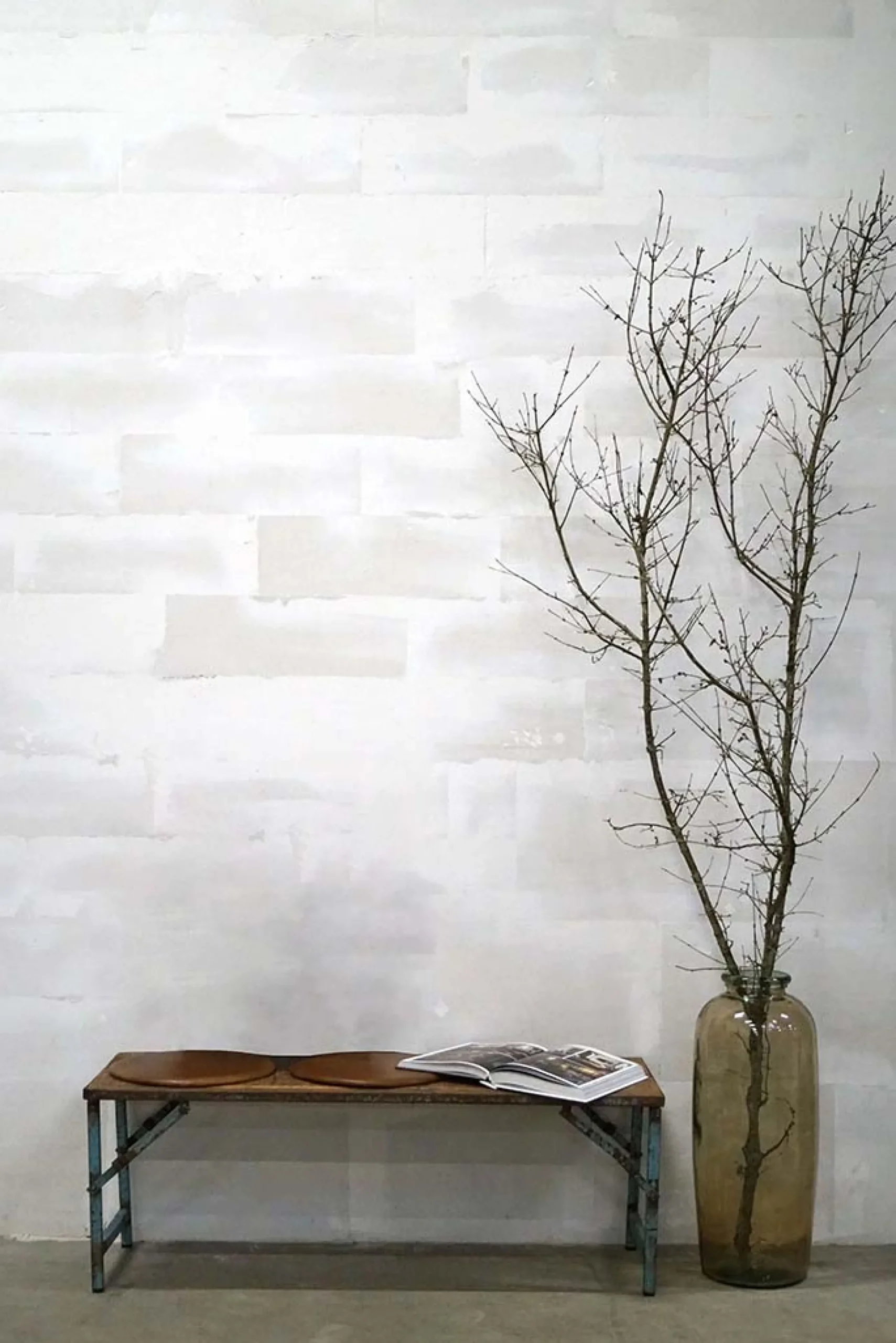 Vintage Esstischbank Sitzbank Cafehaus Klappbar 130/46 Outdoor-Vintagehaus Best