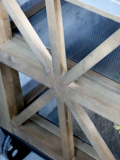 Vintage Kücheninsel Anrichte Gaspard Holz Zinkplatte-Chic Antique Hot