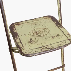 Vintage Klappstuhl Easy Balkonstuhl Esszimmerstuhl Lime Outdoor-Raw Materials Online