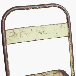 Vintage Klappstuhl Easy Balkonstuhl Esszimmerstuhl Lime Outdoor-Raw Materials Online