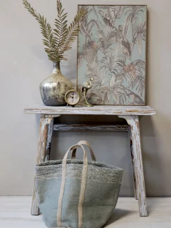 Vintage Wandbild Kranich Retro Druck 77 x 53 cm-Chic Antique Sale