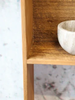 Vintage Wandregal Joel Holz 9er Set verschiedene Größen-Chic Antique Online