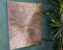 Wandpaneel Wandbild Brown Pattern Wanddekoration XL-PTMD Hot