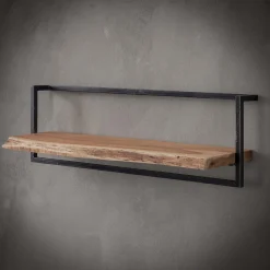 Wandregal Baumkante Edge Metall 30/100-Vintagehaus Sale