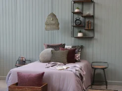 Wandregal Wooden Shelf Industrial Schwarz 90/50-Chic Antique Best