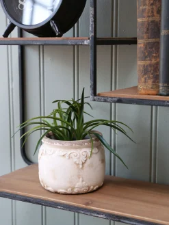 Wandregal Wooden Shelf Industrial Schwarz 90/50-Chic Antique Best