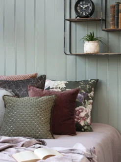 Wandregal Wooden Shelf Industrial Schwarz 90/50-Chic Antique Best