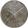 Wanduhr Woodstock Structure Holzoptik 40cm-Freudenhaus Accessoires