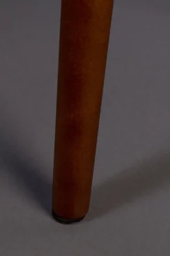 Retro Esszimmerstuhl Barbara Samt Petrol-Zuiver Outlet